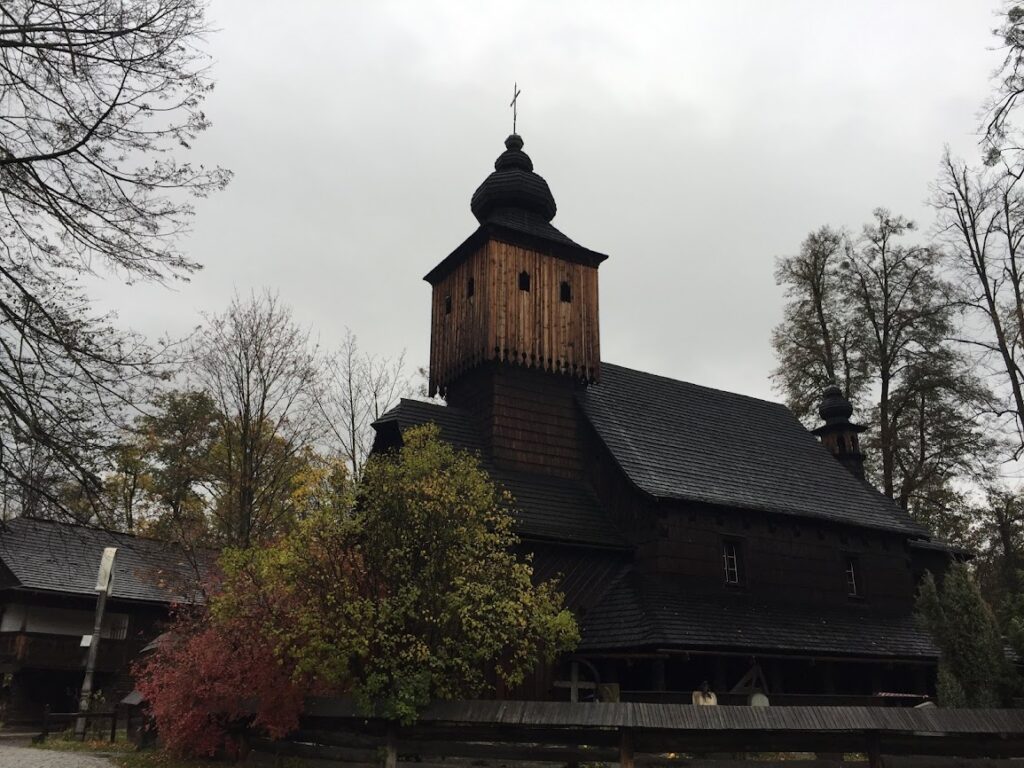 Church at the Wallachian Open Air Museum, czech republic.