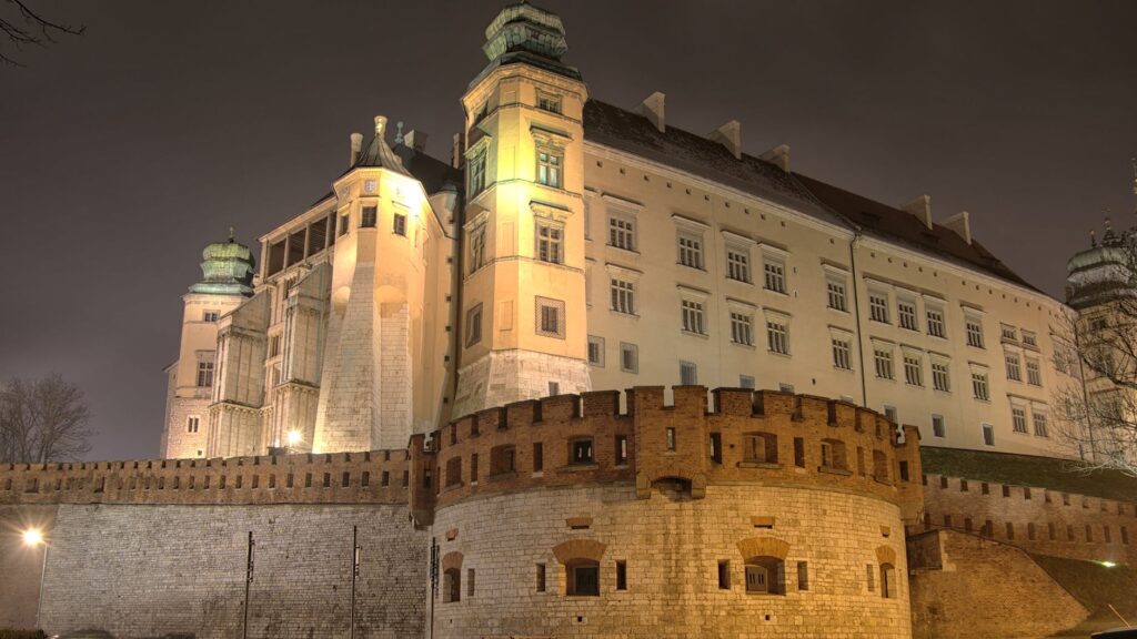 wawel royal castle in krakow poland