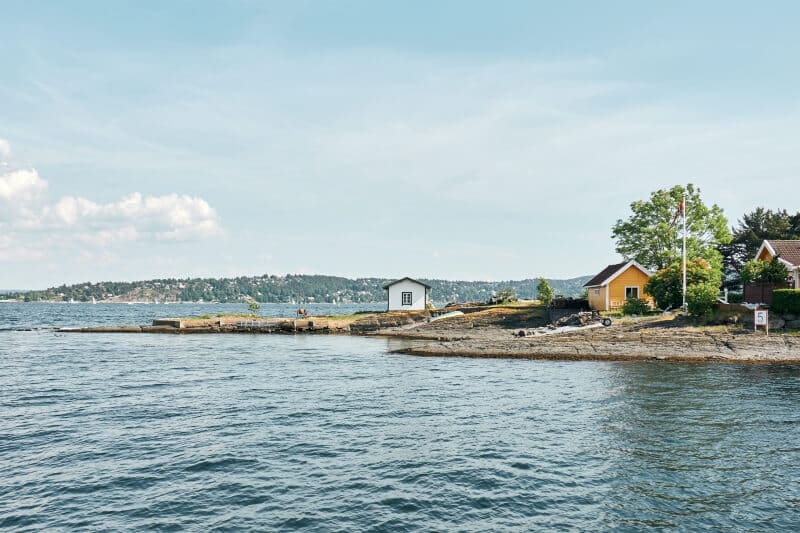 House on Norwegian Sea