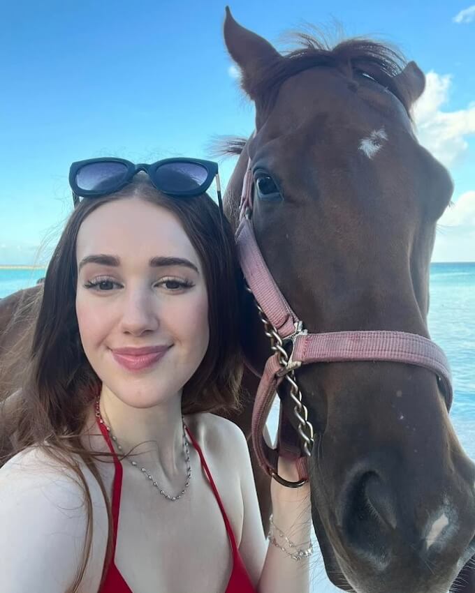 Barbados horse and me